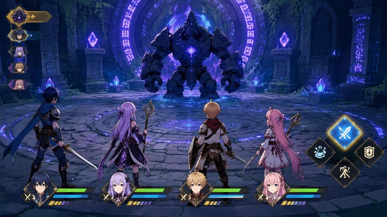 回忆 日式RPG 玩法截图 5